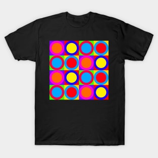 colorful retro pop art design T-Shirt